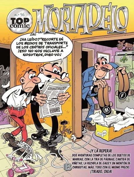 TOP COMIC MORTADELO # 56 ¡TIJERETAZO! | 9788466656702 | FRANCISCO IBAÑEZ