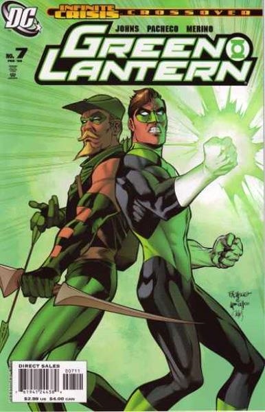 USA GREEN LANTERN # 07 | 76194124438900711 | GEOFF JOHNS - CARLOS PACHECO - ETHAN VAN SCIVER - JESUS MERINO | Universal Cómics