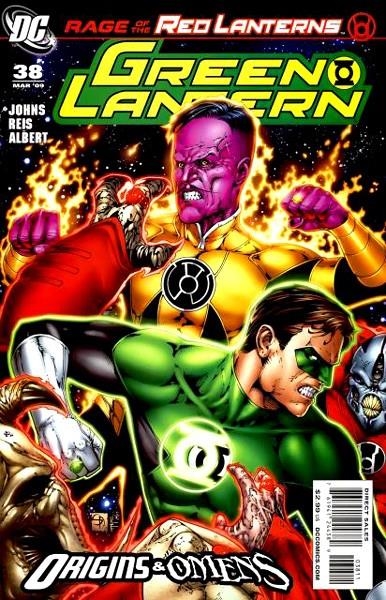 USA GREEN LANTERN # 38 | 76194124438903811 | GEOFF JOHNS - IVAN REIS - OCLAIR ALBERT