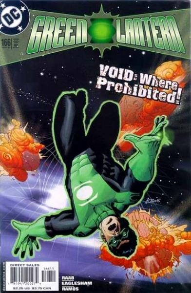 USA GREEN LANTERN VOLUME 3 # 166 | 76194120027916611 | BEN RAAB - DALE EAGLESHAM - RODNEY RAMOS