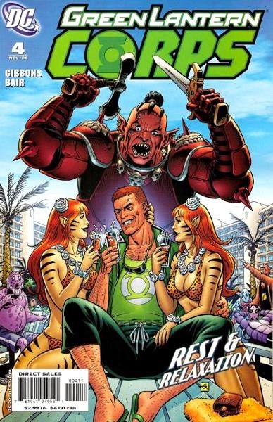 USA GREEN LANTERN CORPS # 04 | 76194124955100411 | DAVE GIBBONS - MICHAEL BAIR