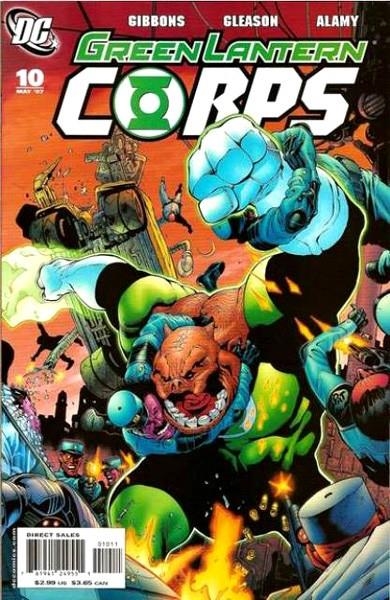 USA GREEN LANTERN CORPS # 10 | 76194124955101011 | DAVE GIBBONS - PATRICK GLEASON - CHRISTIAN ALAMY