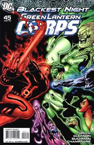 USA GREEN LANTERN CORPS # 45 | 76194124955104511 | PETER TOMASI - PATRICK GLEASON - REBECCA BUCHMANN | Universal Cómics