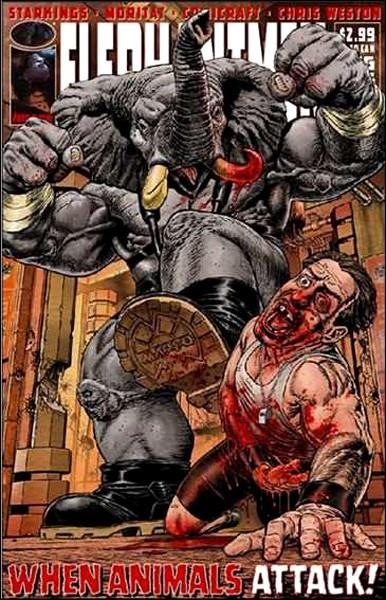 USA HIP FLASK ELEPHANTMEN # 05 | 123750 | RICHARD STARKINGS - COMICRAFT - JOSE LADRONN