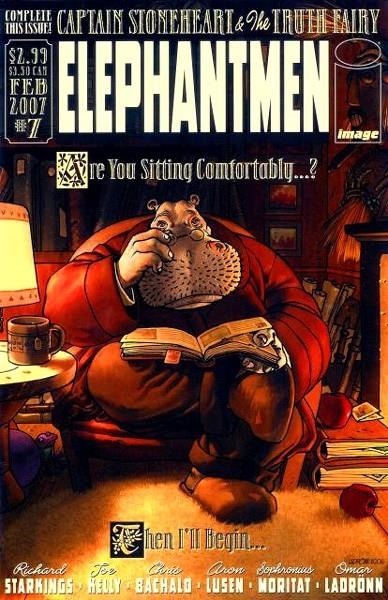 USA HIP FLASK ELEPHANTMEN # 07 | 123752 | RICHARD STARKINGS - JOE KELLY - CHRIS BACHALO - ARON LUSEN - COMICRAFT - OMAR LADRONN
