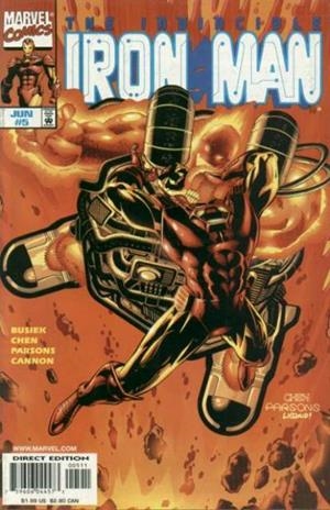 USA IRON MAN VOLUME 3 # 05 | 75960604457300511 | KURT BUSIEK - SEAN CHEN | Universal Cómics
