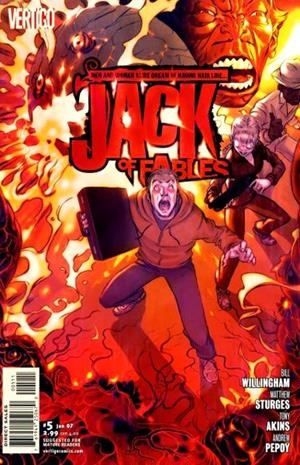 USA JACK OF FABLES # 05 | 76194125067000511 | BILL WILLINGHAM - MATTHEW STURGES - TONY AKINS | Universal Cómics