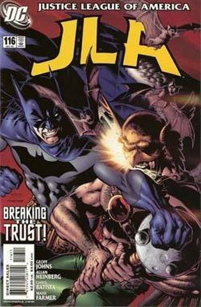 USA JLA # 116 | 76194120811411611 | GEOFF JOHNS - ALLAN HEINBERG