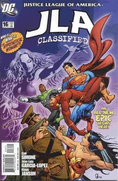 USA JLA CLASSIFIED # 16 | 76194124447101611 | GAIL SIMONE - JOSE LUIS GARCIA-LOPEZ