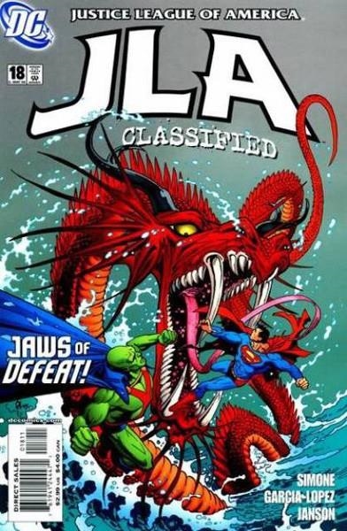 USA JLA CLASSIFIED # 18 | 76194124447101811 | GAIL SIMONE - JOSE LUIS GARCIA-LOPEZ | Universal Cómics