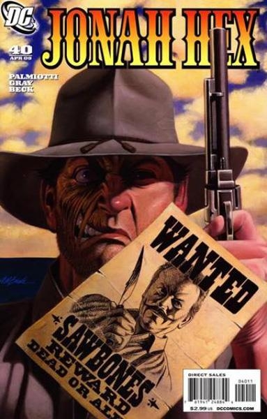 USA JONAH HEX # 40 | 76194124884404011 | JUSTIN GRAY - JIMMY PALMIOTTI - DAVID MICHAEL BECK