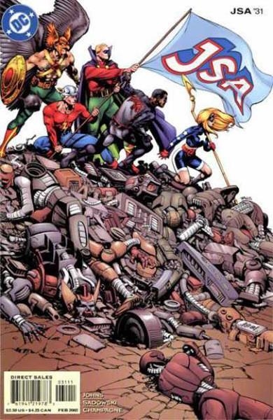 USA JSA # 31 | 76194121978303111 | GEOFF JOHNS  - KEITH CHAMPAGNE - SETEPHEN SADOWSKI | Universal Cómics