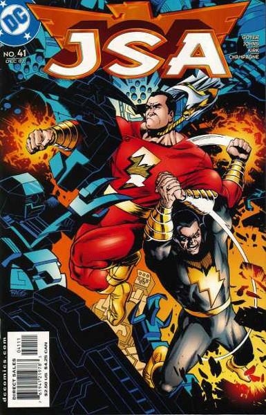 USA JSA # 41 | 76194121978304111 | GEOFF JOHNS - DAVID GOYER - KEITH CHAMPAGNE - LEONARD KIRK