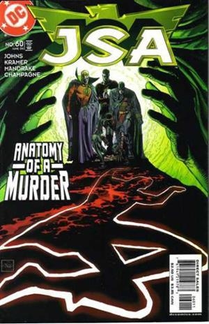 USA JSA # 60 | 76194121978306011 | GEOFF JOHNS - KEITH CHAMPAGNE - DON KRAMER