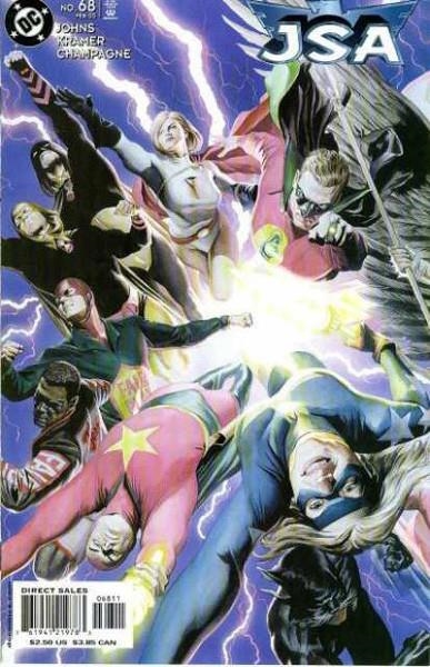 USA JSA # 68 | 76194121978306811 | GEOFF JOHNS - KEITH CHAMPAGNE - DON KRAMER | Universal Cómics