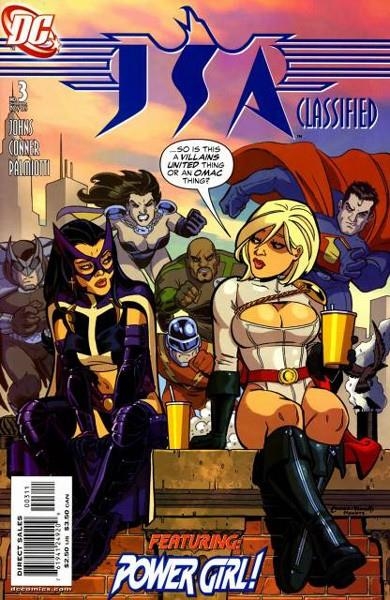 USA JSA CLASSIFIED # 03 | 76194124920900311 | GEOFF JOHNS - AMANDA CONNER - JIMMY PALMIOTTI