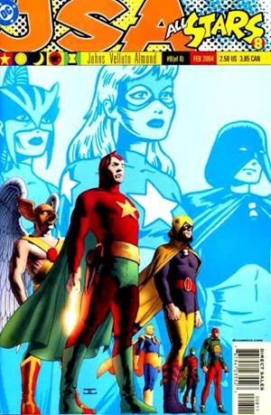 USA JSA ALL STARS # 08 | 76194123552300811 | GEOFF JOHNS - SAL VELLUTO