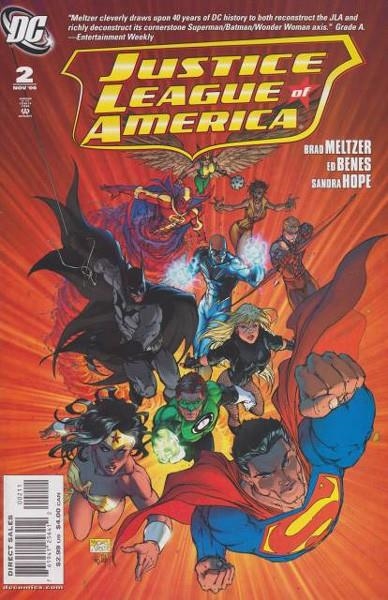 USA JUSTICE LEAGUE OF AMERICA VOL II # 02 | 76194125641200211 | BRAD MELTZER - ED BENES