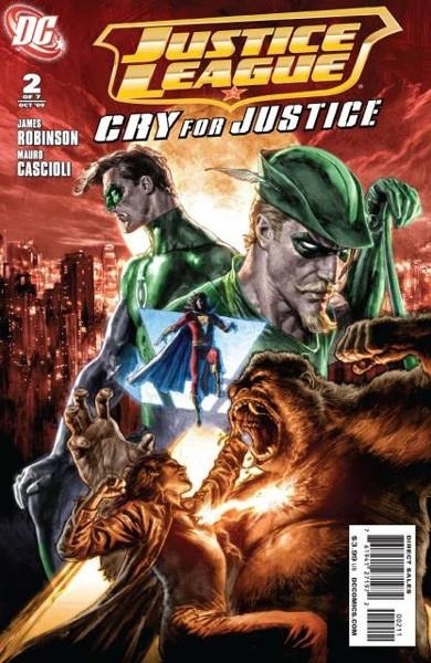 USA JUSTICE LEAGUE CRY FOR JUSTICE # 02 | 76194127197200211 | JAMES ROBINSON- MAURO CASCIOLI