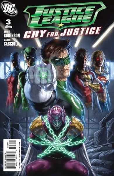 USA JUSTICE LEAGUE CRY FOR JUSTICE # 03 | 76194127197200311 | JAMES ROBINSON- MAURO CASCIOLI