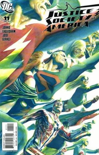 USA JUSTICE SOCIETY OF AMERICA # 11 | 76194125779201111 | GEOFF JOHNS - DALE EAGLESHAM | Universal Cómics