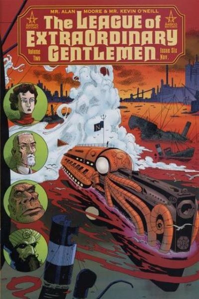 USA LEAGUE OF EXTRAORDINARY GENTLEMEN VOL II # 06 | 76194122728300611 | ALAN MOORE - KEVIN O´NEILL | Universal Cómics