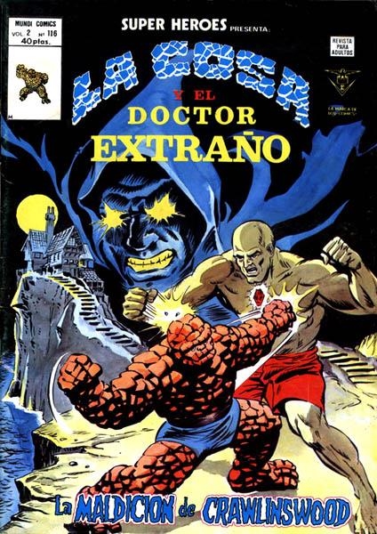 SUPERHEROES VOLUMEN II # 116 LA COSA / DOCTOR EXTRAÑO | 16651 | VARIOS AUTORES