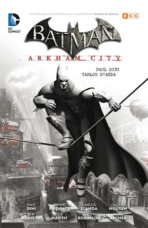 BATMAN ARKHAM CITY | 9788416475858 | ADAM ARCHER - BEN HERRERA - CARLOS D'ANDA - DEREK FRIDOLFS - DEREK FRIDOLFS | Universal Cómics