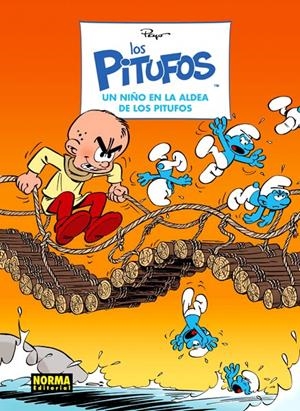 LOS PITUFOS # 26 UN NIÑO EN LA ALDEA DE LOS PITUFOS | 9788467915716 | PEYO -  THIERRY CULLIFORD - JEROEN DE CONINCK | Universal Cómics
