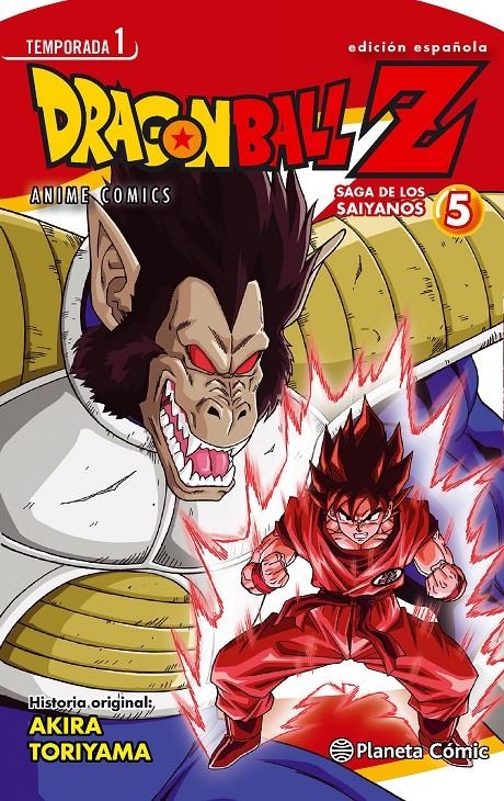 DRAGON BALL Z ANIME SERIES SAIYAN # 05 SAGA DE LOS SAIYANOS | 9788416401062 | AKIRA TORIYAMA | Universal Cómics