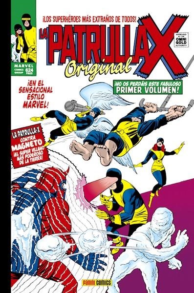 LA PATRULLA-X ORIGINAL OMNIGOLD # 01 LA PATRULLA-X CONTRA MAGNETO | 9788490944929 | STAN LEE - JACK KIRBY - ALEX TOTH - ROY THOMAS - WERNER ROTH | Universal Cómics