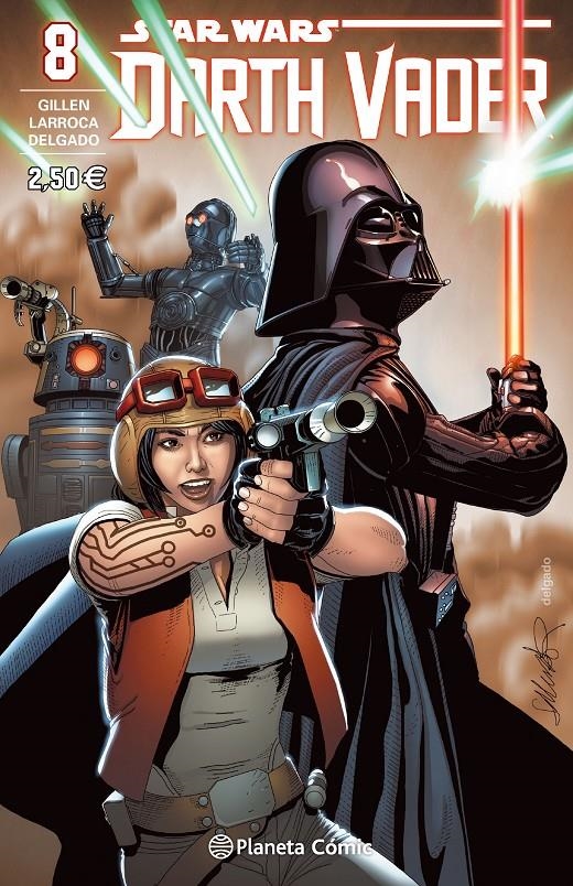 STAR WARS DARTH VADER # 08 | 9788416308484 | KIERON GILLEN - SALVADOR LARROCA