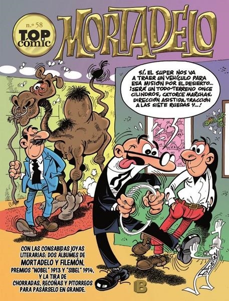 TOP COMIC MORTADELO # 58 CONTRA JIMMY EL CACHONDO | 9788466658386 | FRANCISCO IBAÑEZ