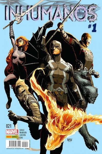 INHUMANOS # 21 | 977000548300900021 | CHARLES SOULE - BRANDON PETERSON Y STEVE MCNIVEN | Universal Cómics