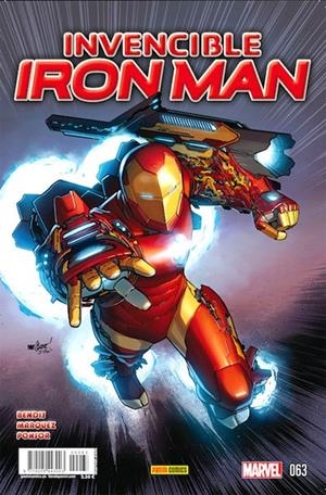 INVENCIBLE IRON MAN VOL 2 # 063 | 977000544300300063 | BRIAN MICHAEL BENDIS - DAVID MARQUEZ | Universal Cómics