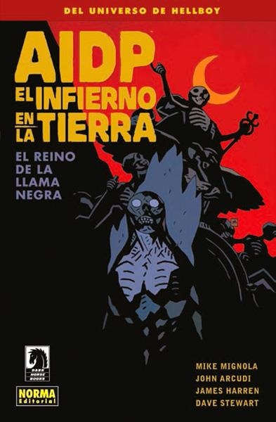 AIDP # 26 EL INFIERNO EN LA TIERRA 9 EL REINO DE LA LLAMA NEGRA | 9788467920932 | MIKE MIGNOLA - JOHN ARCUDI - DAVE STEWART | Universal Cómics