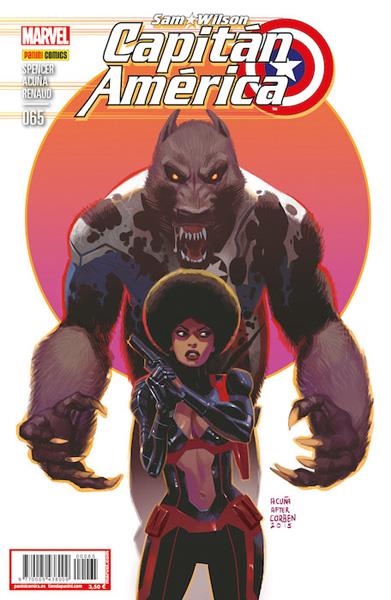 CAPITÁN AMÉRICA VOL 8 # 065 SAM WILSON 2 | 977000543800900065 | NICK SPENCER - DANIEL ACUÑA - PAUL RENAUD | Universal Cómics