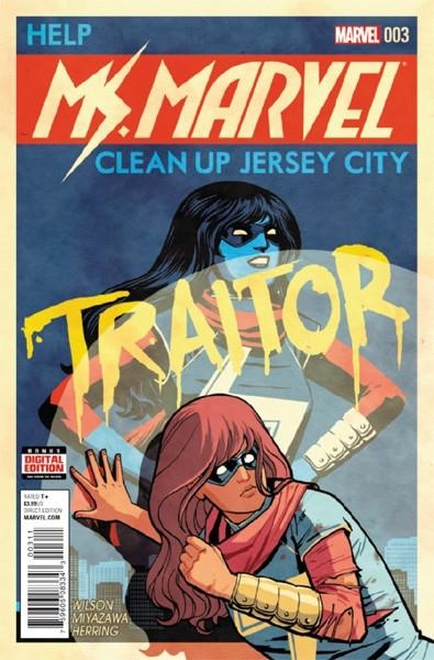 USA MS MARVEL VOL 4 # 03 | 75960608334300311 | G. WILLOW WILSON - TAKESHI MIYAZAWA - IAN HERRING | Universal Cómics