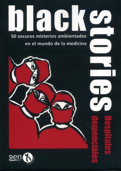 BLACK STORIES HOSPITALES DEMENCIALES JUEGO DE CARTAS | 8437010181849 | HOLGER BOSCH - NICOLA BERGER