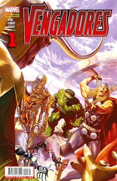 VENGADORES VOL 4 # 064 PORTADA ALTERNATIVA | 977123443600200064 | MARK WAID - ADAM KUBERT - MAHMUD ASRAR | Universal Cómics