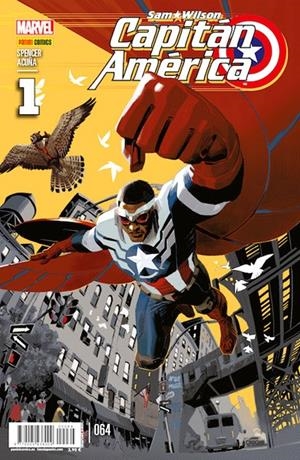 CAPITÁN AMÉRICA VOL 8 # 064 SAM WILSON 1 | 977000543800900064 | NICK SPENCER - DANIEL ACUÑA | Universal Cómics