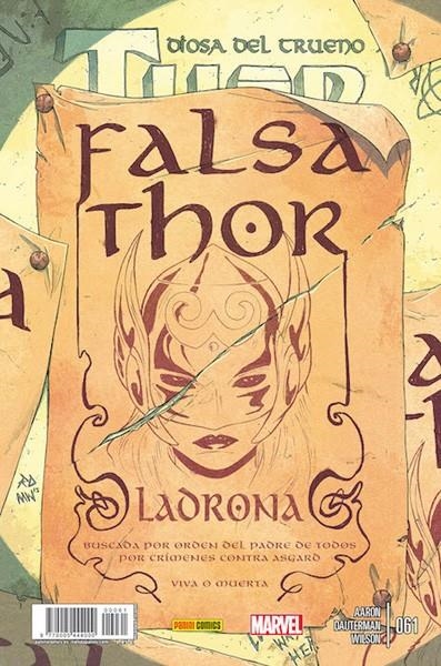 THOR VOL 5 # 061 DIOSA DEL TRUENO | 977000544400000061 | JASON AARON - RUSSELL DAUTERMAN | Universal Cómics