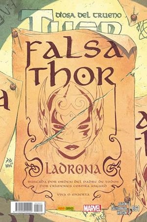 THOR VOL 5 # 061 DIOSA DEL TRUENO | 977000544400000061 | JASON AARON - RUSSELL DAUTERMAN | Universal Cómics