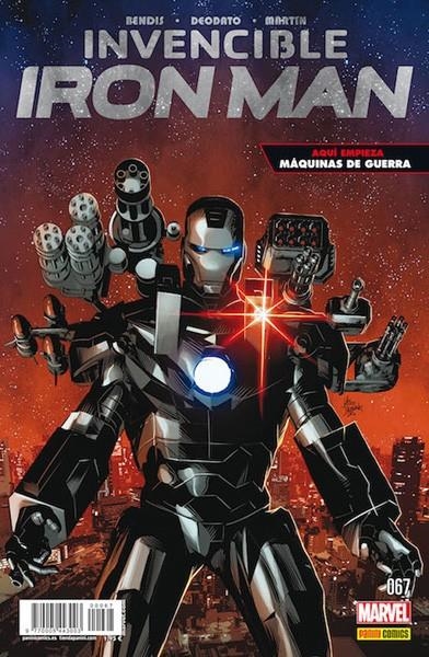 INVENCIBLE IRON MAN VOL 2 # 067 MÁQUINAS DE GUERRA 1 | 977000544300300067 | BRIAN MICHAEL BENDIS - MIKE DEODATO | Universal Cómics