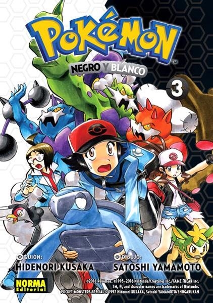 POKÉMON # 28 NEGRO Y BLANCO # 03 | 9788467922059 | HIDENORI KUSAKA - YAMAMOTO | Universal Cómics