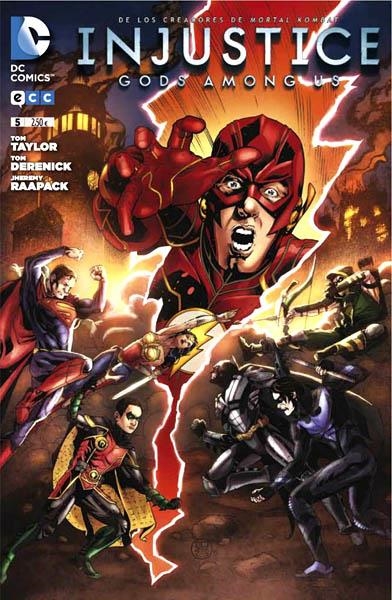 2aMA INJUSTICE, GODS AMONG US # 05 | 2M130371 | JHEREMY RAAPACK - TOM DERENICK - TOM TAYLOR | Universal Cómics