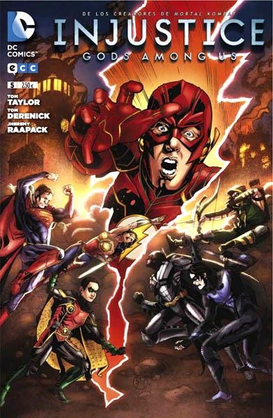 2aMA INJUSTICE, GODS AMONG US # 05 | 2M130371 | JHEREMY RAAPACK - TOM DERENICK - TOM TAYLOR | Universal Cómics