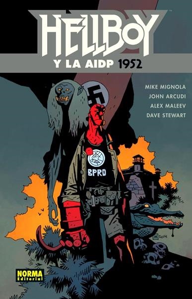 HELLBOY EDICIÓN EN CARTONÉ # 19 HELLBOY Y LA AIDP 1952 | 9788467921984 | MIKE MIGNOLA - JOHN ARCUDI - ALEX MALEEV -  DAVE STEWART | Universal Cómics