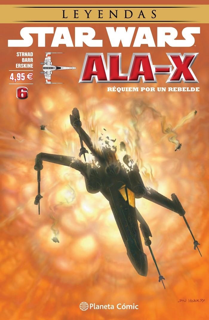 STAR WARS ALA-X # 06 RÉQUIEM POR UN REBELDE | 9788416693054 | JAN STRNAD - GARY ERSKINE | Universal Cómics