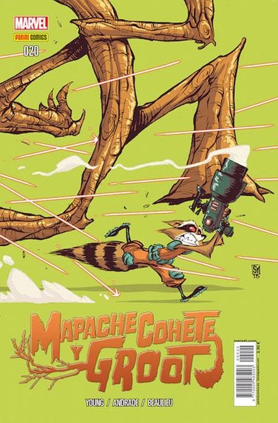 MAPACHE COHETE # 20 MAPACHE COHETE Y GROOT 3 | 977000548500300020 | JEFF LOVENESS - FILIPE ANDRADE